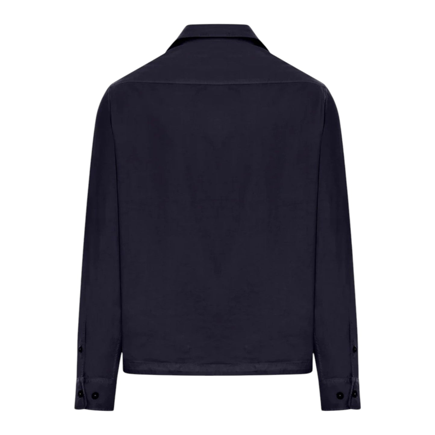 C.P. Company Gabardine Zip-Up Navy Overshirt