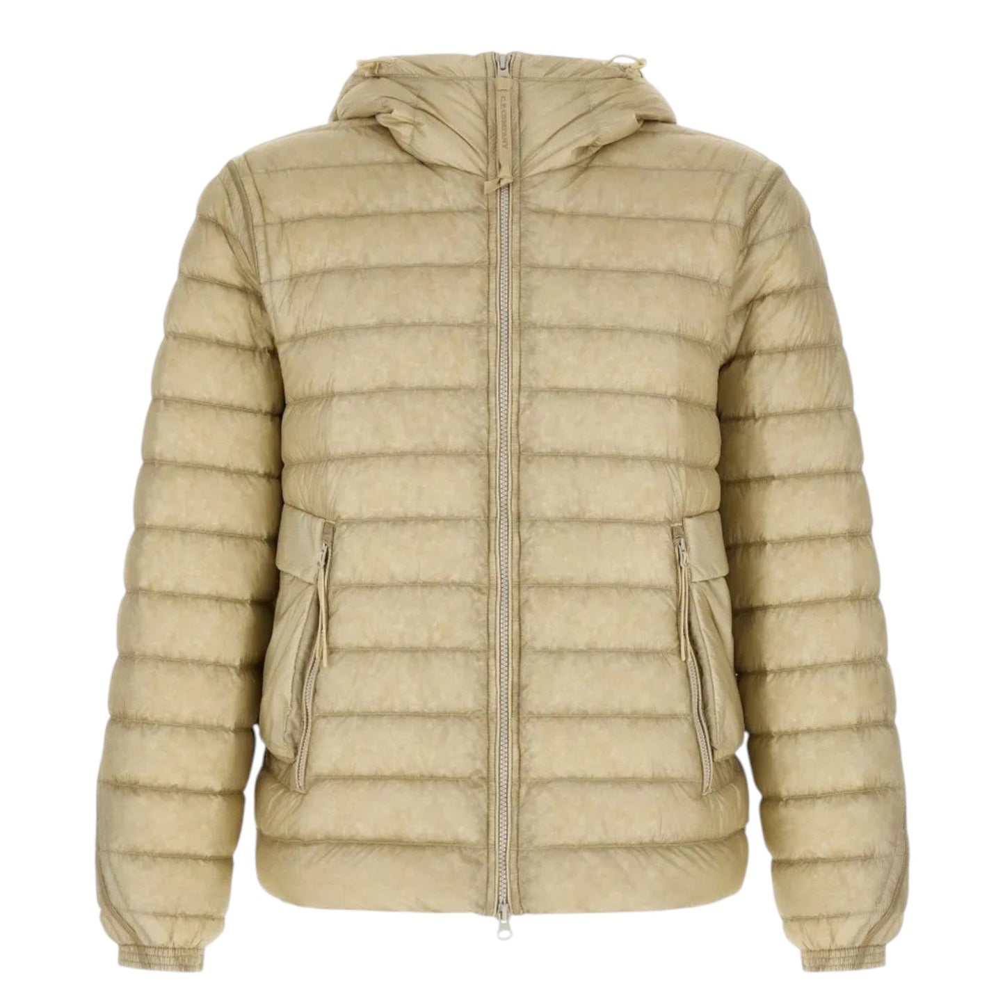 C.P. Company Google Down Beige Jacket