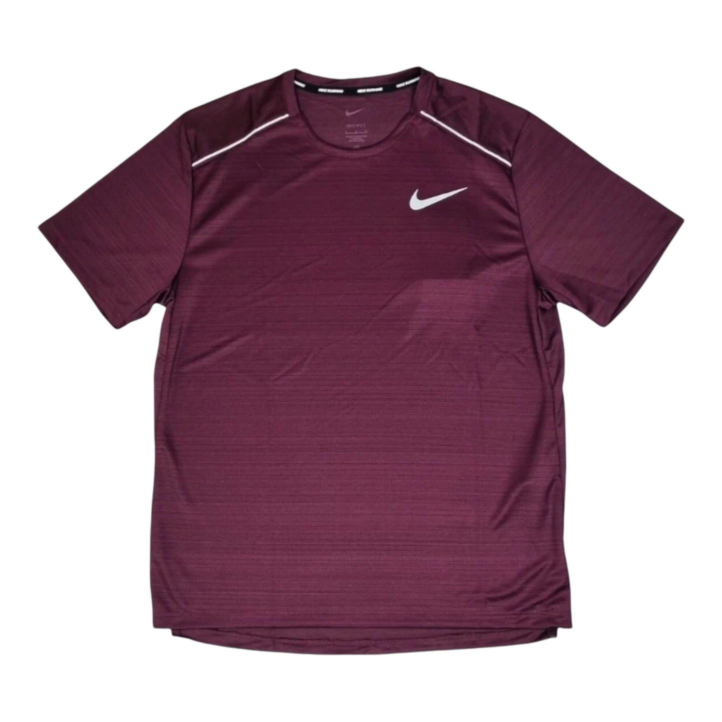Nike Miler Burgundy T-shirt