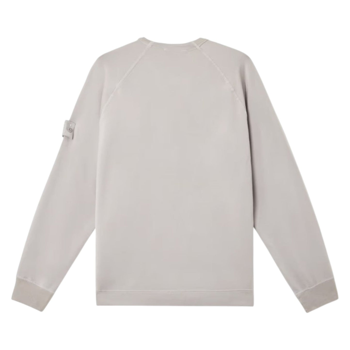 Stone Island Cotton Fleece Dust Grey Ghost Sweatshirt