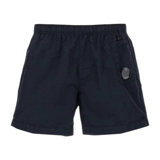C.P. Company Nylon Navy Lens Shorts