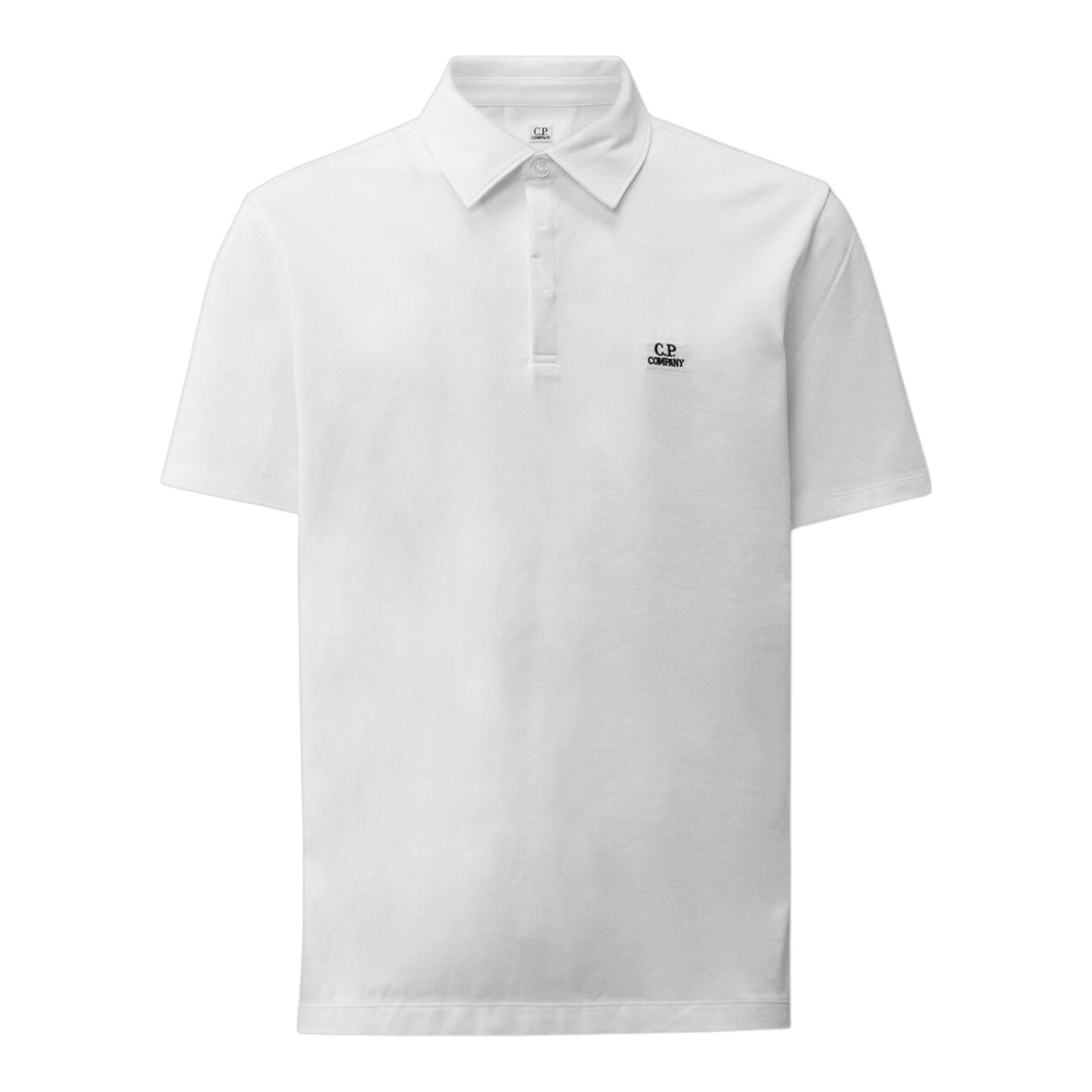 C.P Company White Polo Shirt