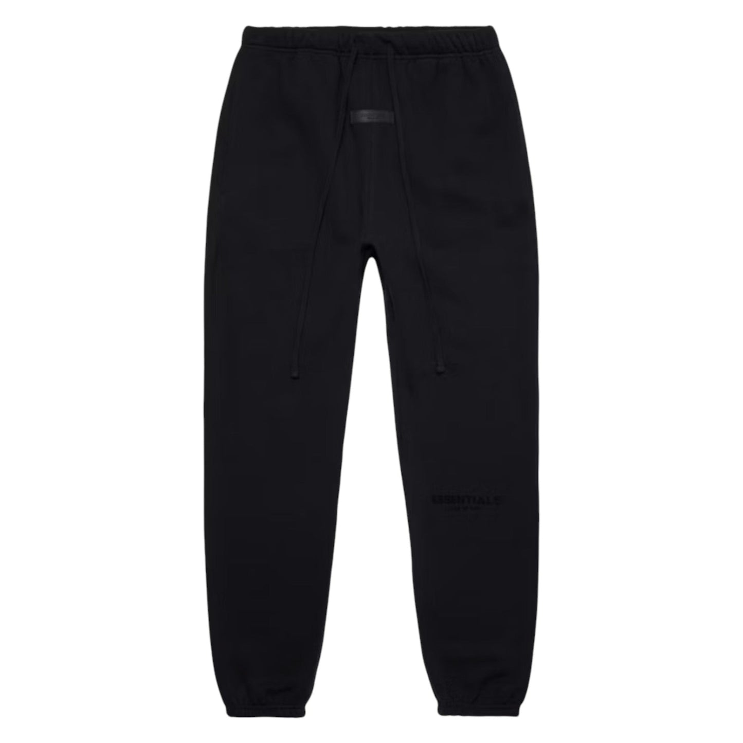 Fear Of God Essential Dark Black Cuffed. Sweatpants