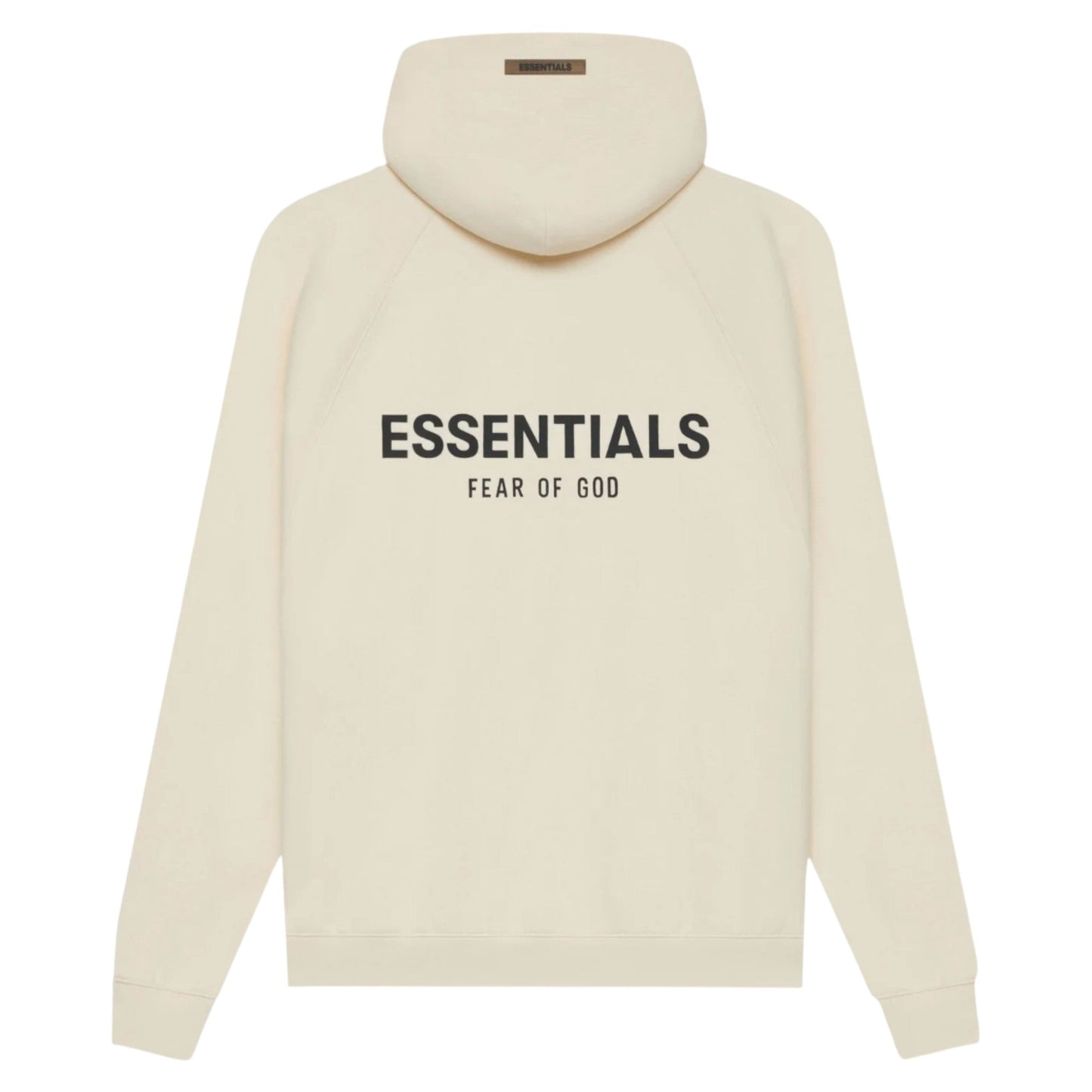 Fear Of God Essential Reverse Logo Buttercream Hoodie