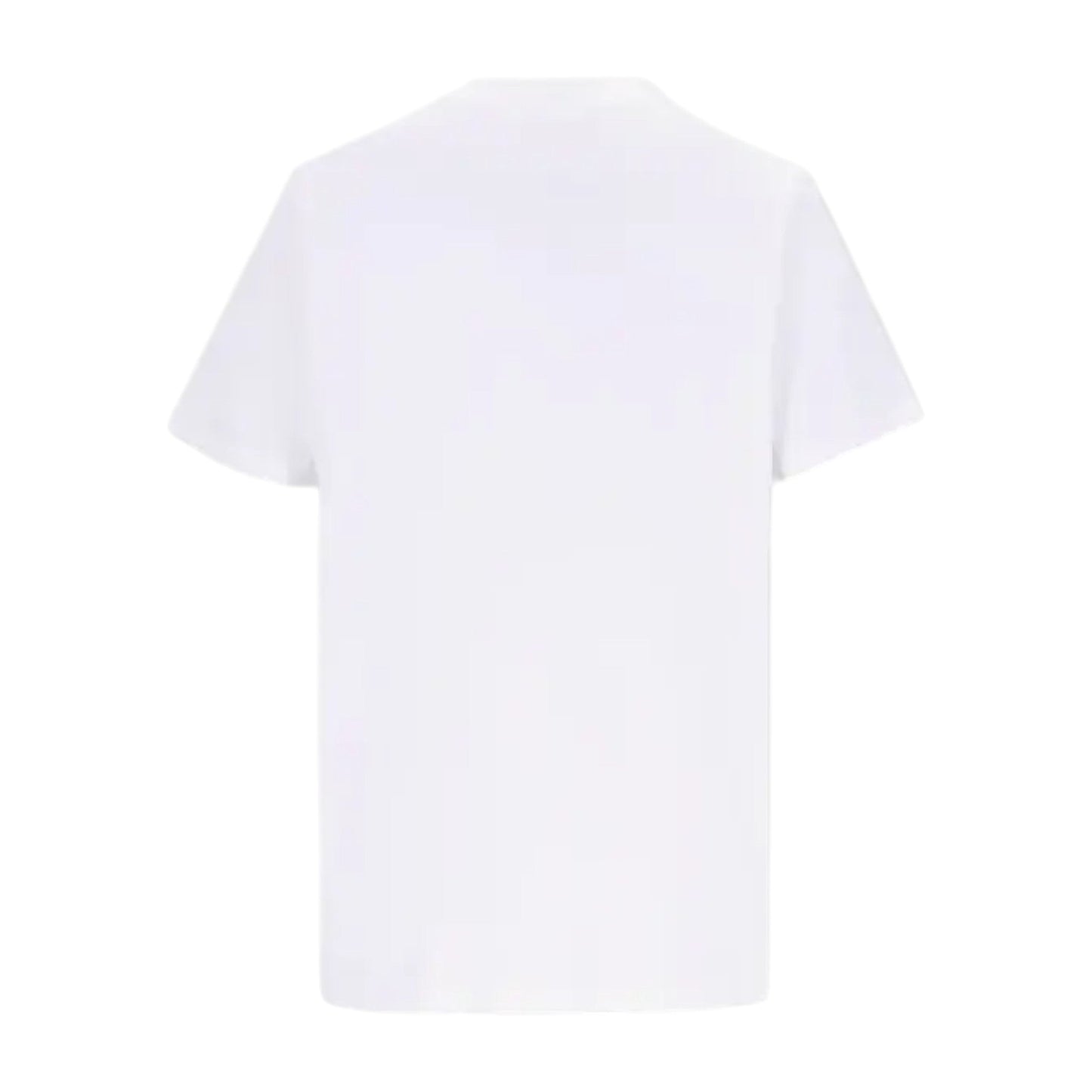 Moncler Printed and Embossed White Logo T-shirt