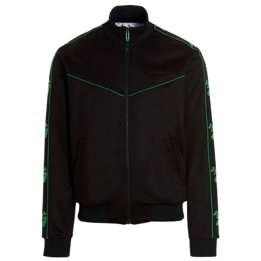 Off-White Ow Face Band Slim Tracktop Black S