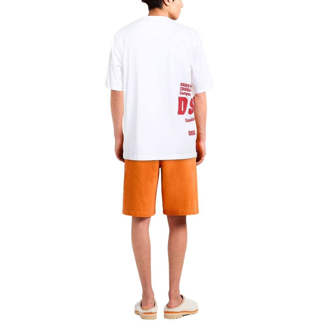 Dsquared2 Fish Logo T-Shirt White M