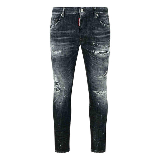 Dsquared2 Rocky Mountains Wash Skater Jeans Black W28
