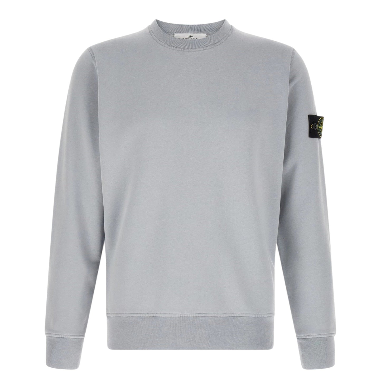 Stone Island Azure Light Grey Sweatshirt