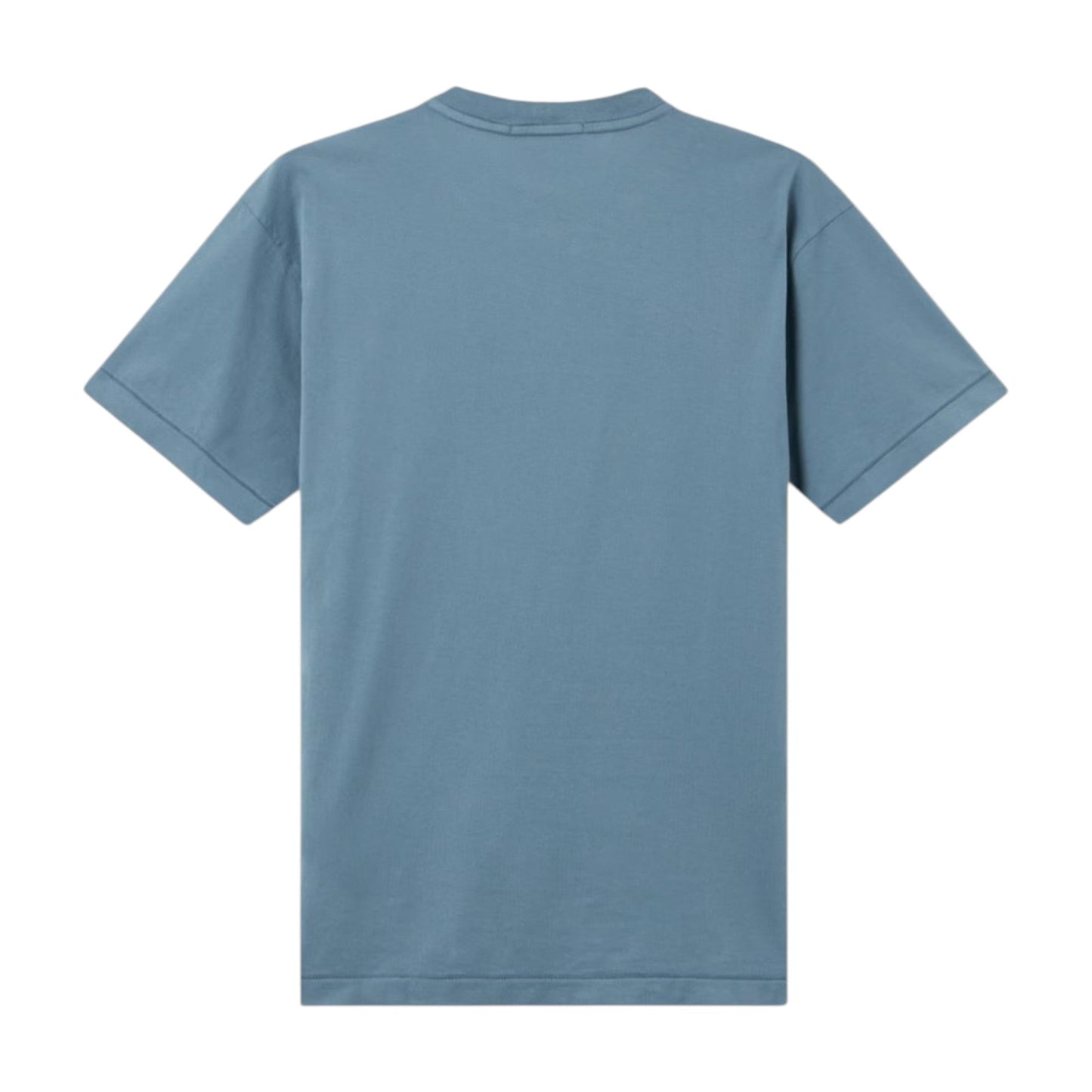 Stone Island Compass Patch Logo Steel Blue T-shirt