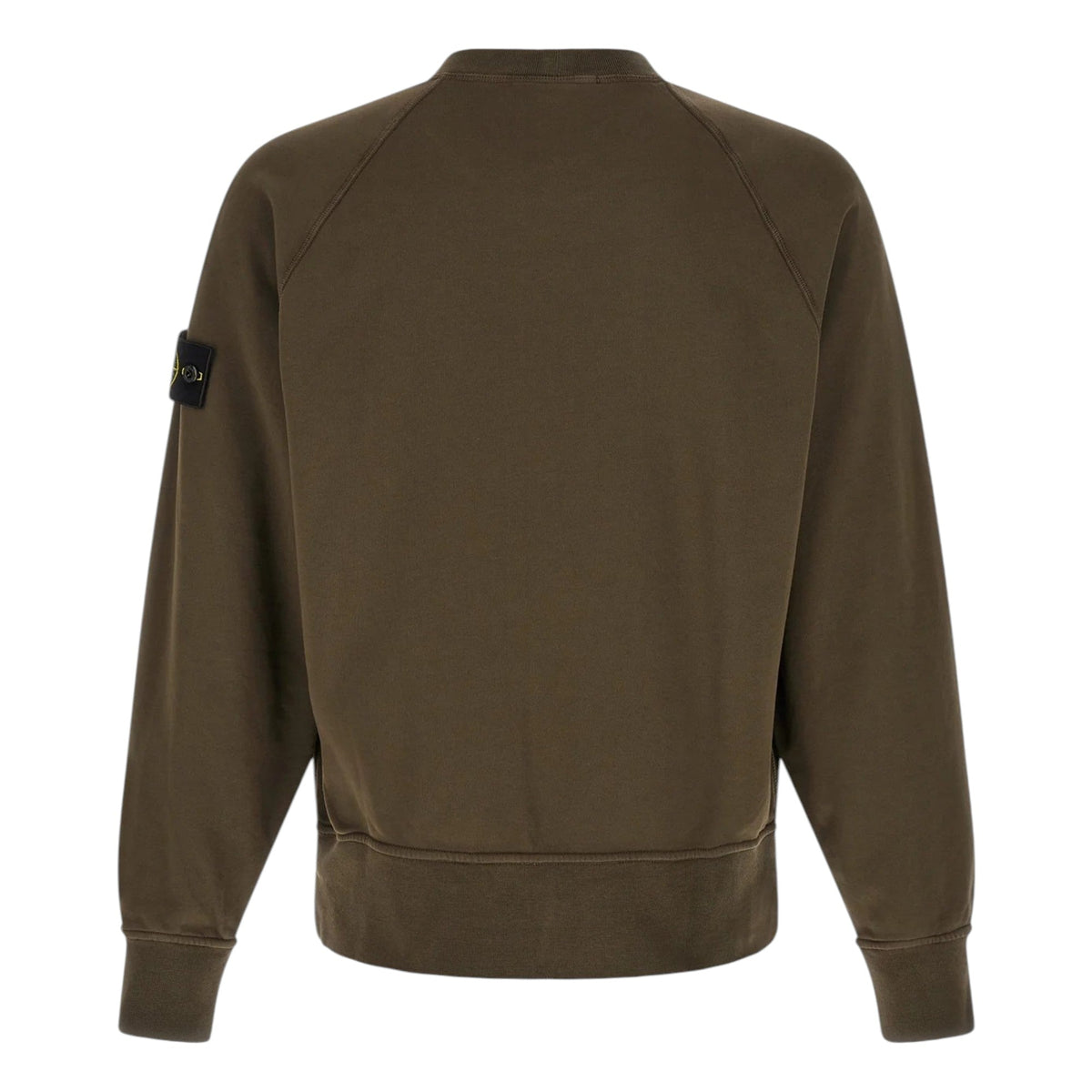Stone Island Brushed Cotton Grey Sweatshirt