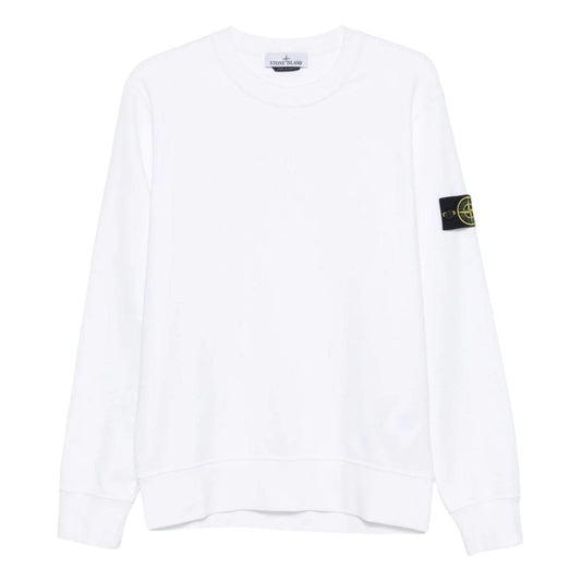 Stone Island White Sweatshirt