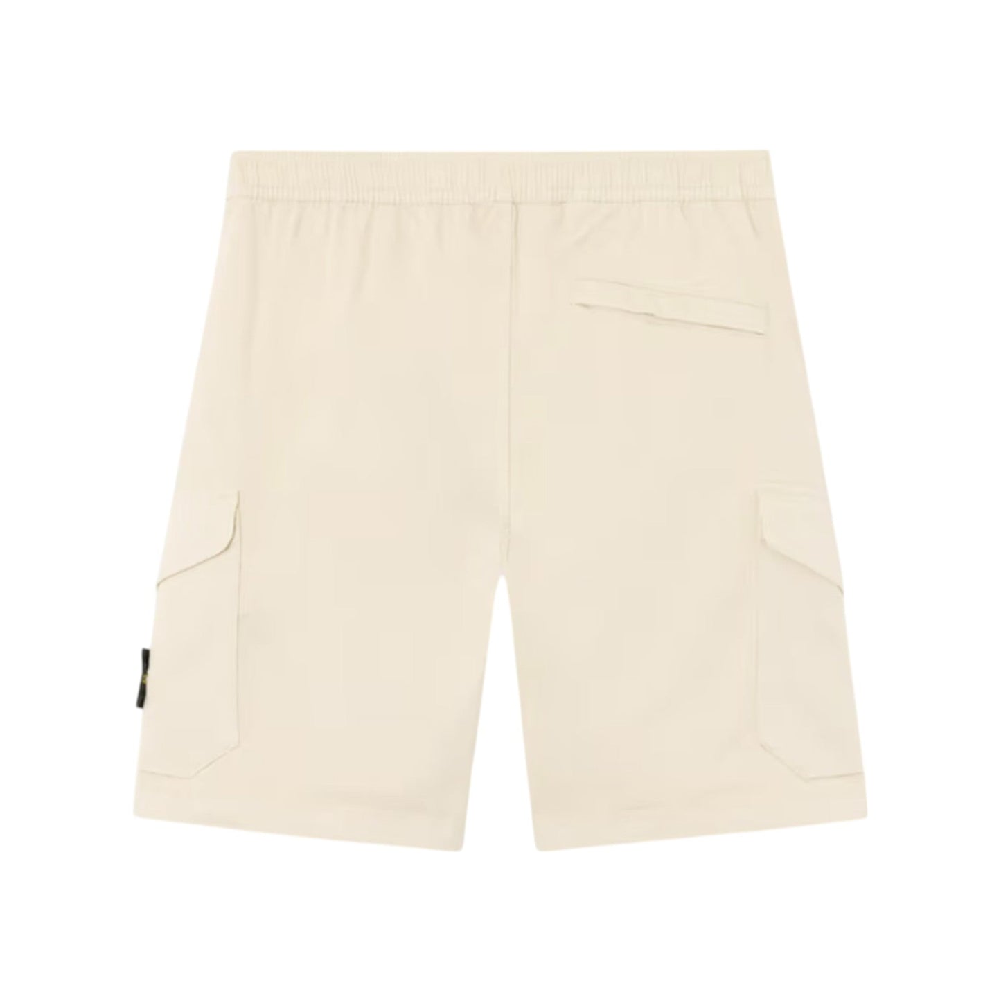 Stone Island Organic Stretch Cotton  Satin Sand Shorts