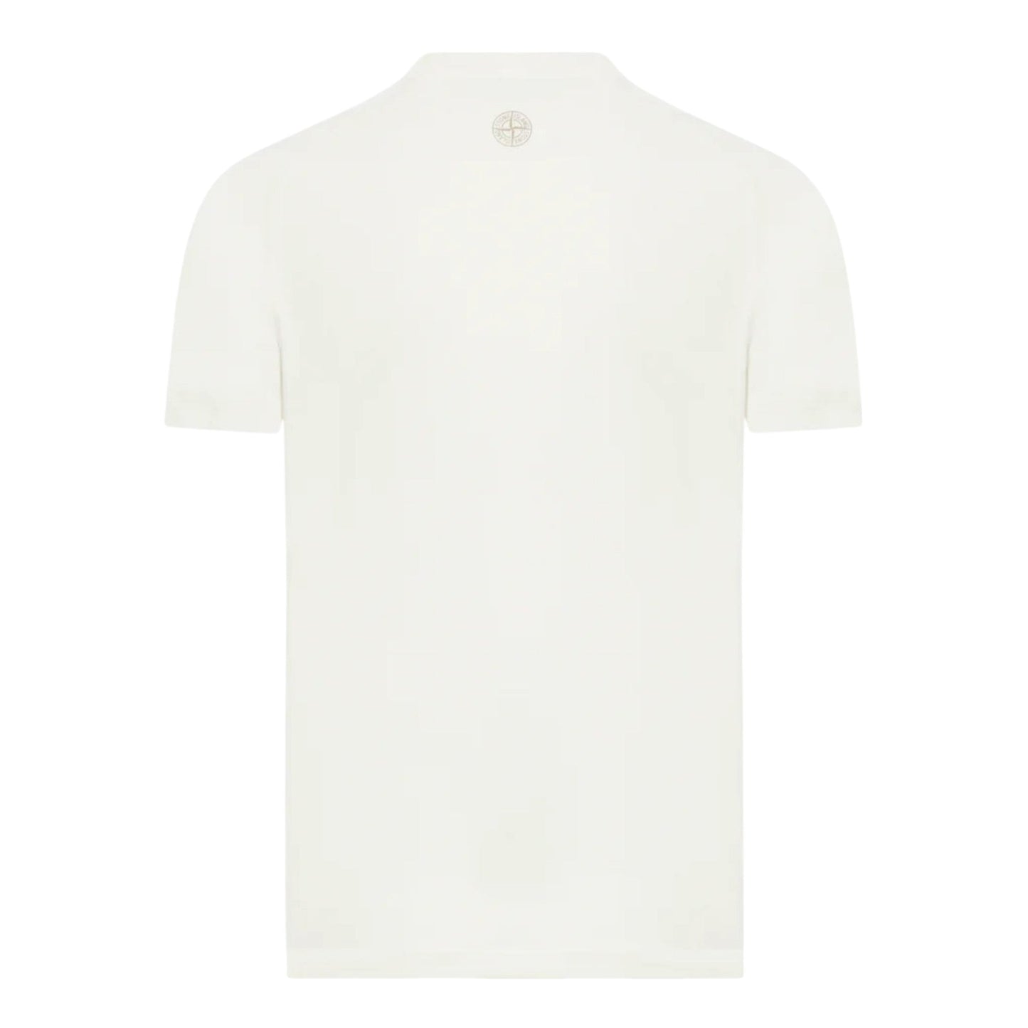 Stone Island Front Print Ivory T-shirt