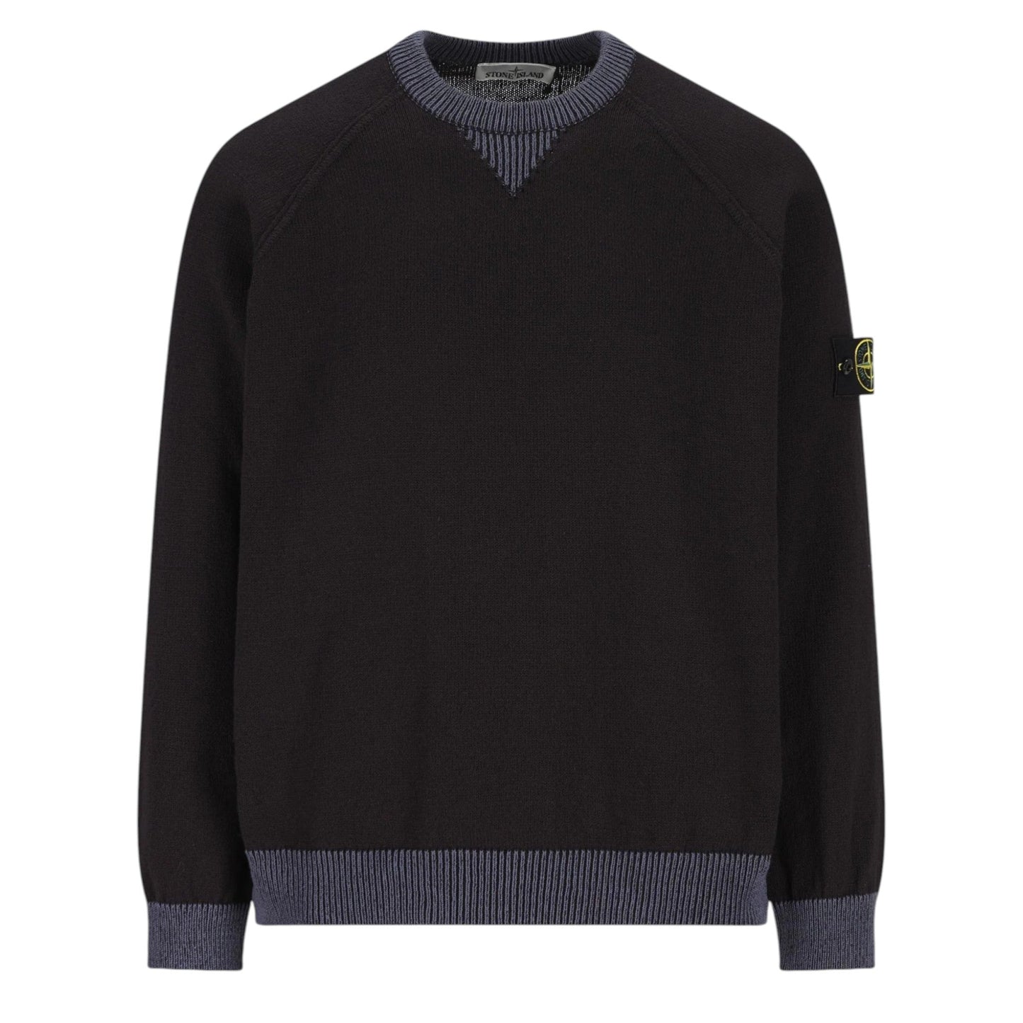 Stone Island Raw Hand Organic Navy Sweatshirt