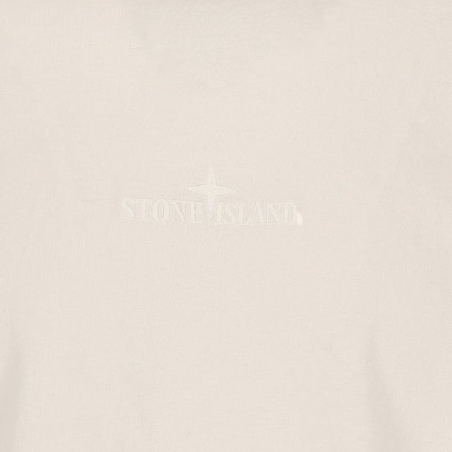 Stone Island, Beige Logo T-Shirt - True Labels