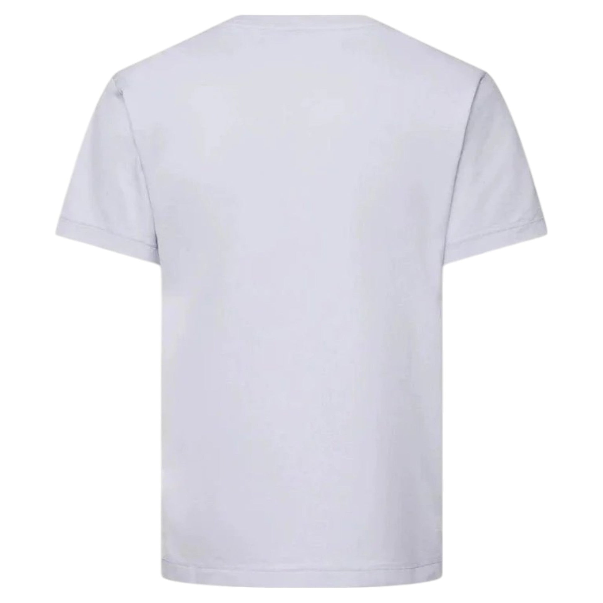 Stone Island, Lilac Compass Patch Crewneck T-Shirt