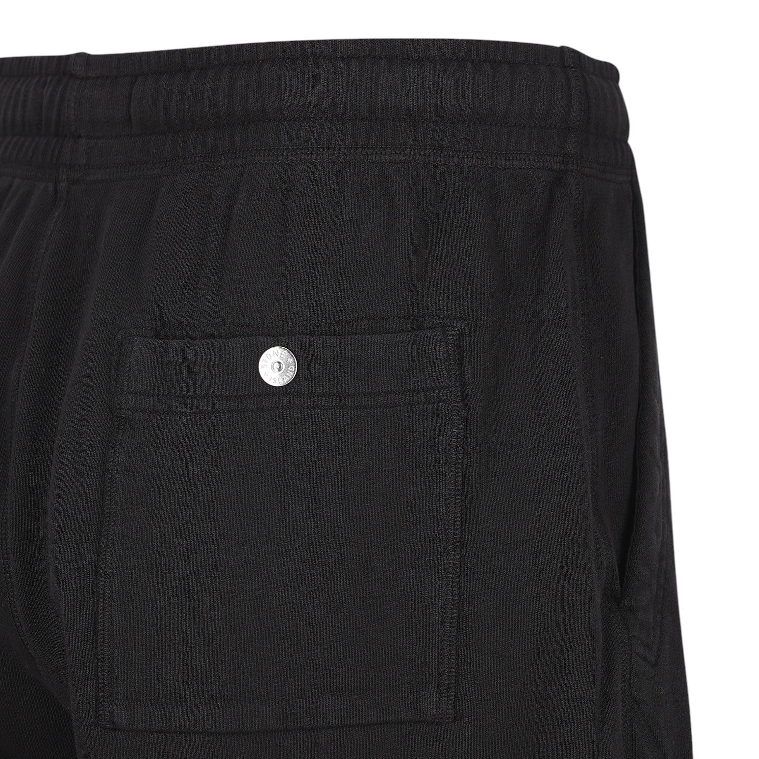 Stone Island, Navy Jogger Shorts - True Labels