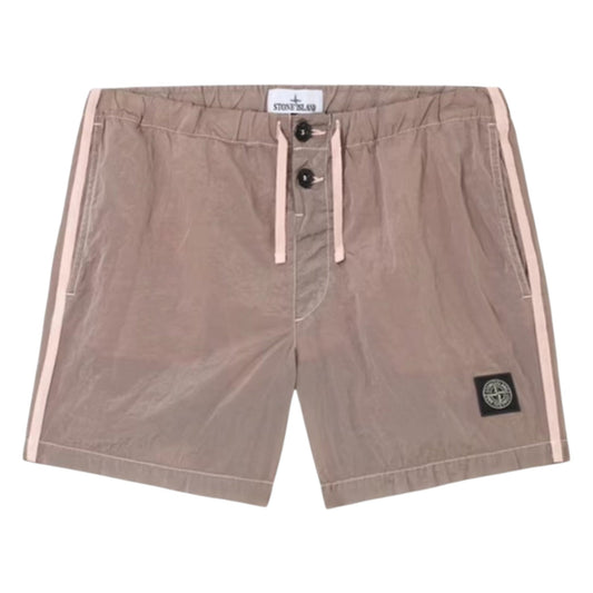 Stone Island, Slim fit swim trunks with pockets - True Labels